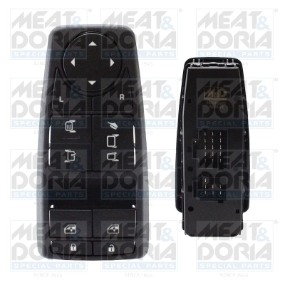 Switch, window regulator